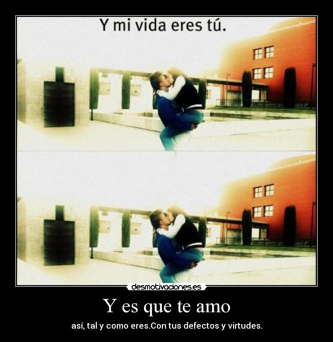Y es que te amo - 