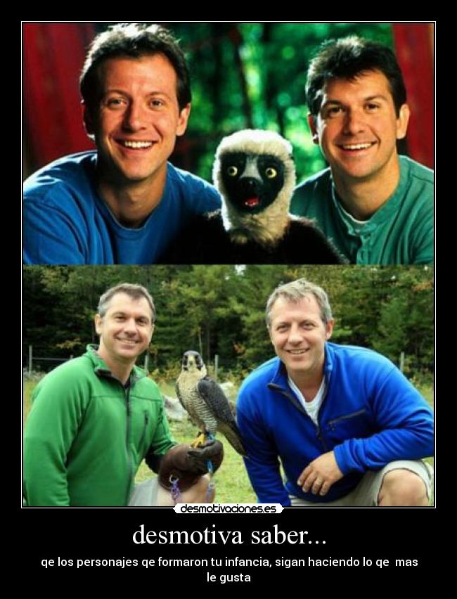 desmotiva saber... -