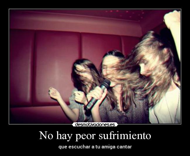 No hay peor sufrimiento - 