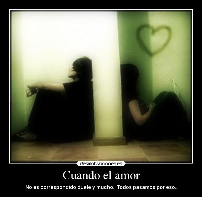 Cuando el amor -