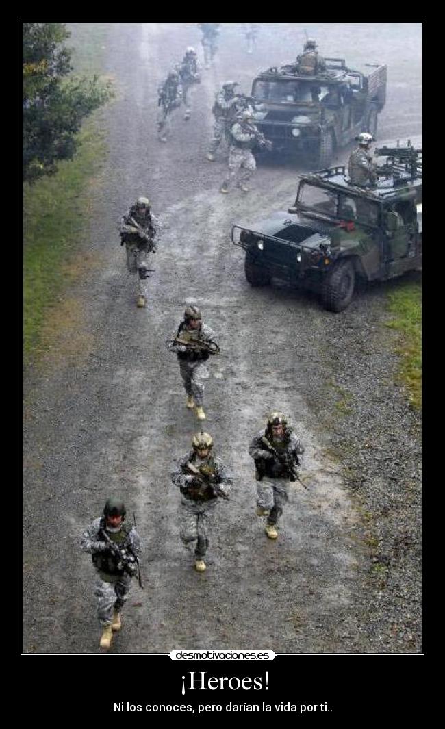 ¡Heroes! - Ni los conoces, pero darían la vida por ti..