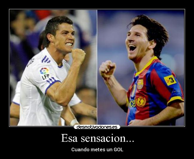 Esa sensacion... - Cuando metes un GOL