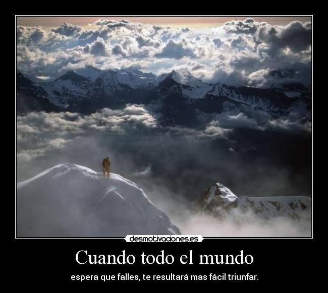 Cuando todo el mundo - 