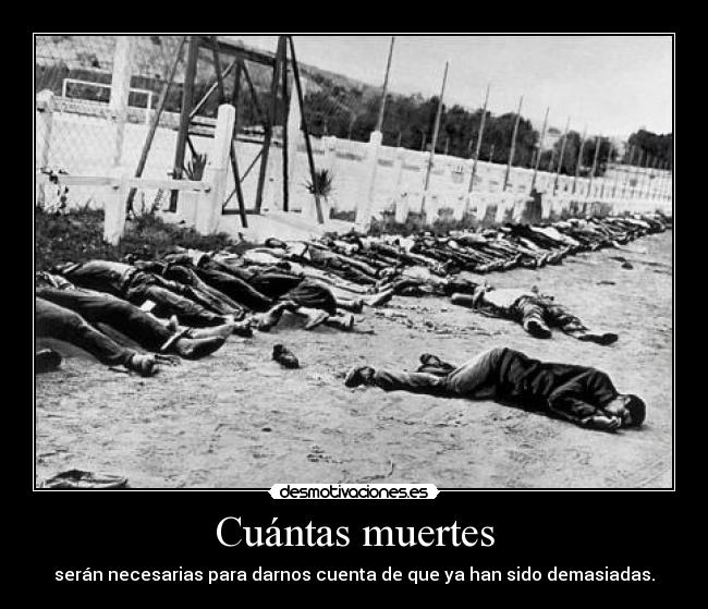 Cuántas muertes - 