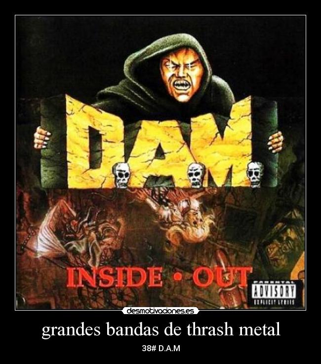 grandes bandas de thrash metal - 38# D.A.M