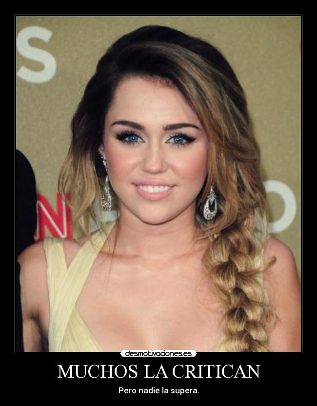 MUCHOS LA CRITICAN - Pero nadie la supera.