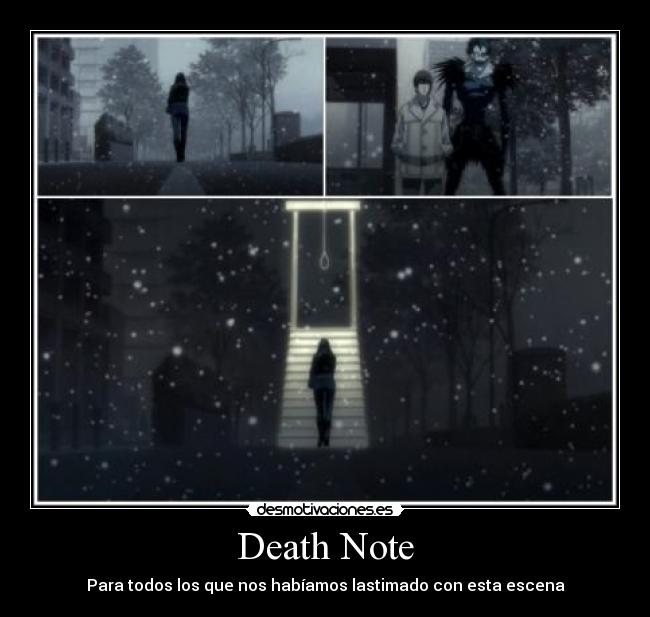 carteles death note desmotivaciones