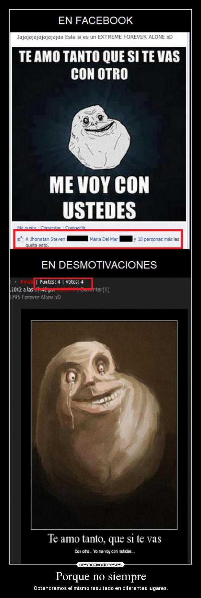 Porque no siempre - Obtendremos el mismo resultado en diferentes lugares.