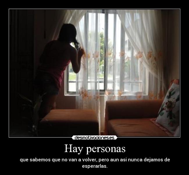 Hay personas -