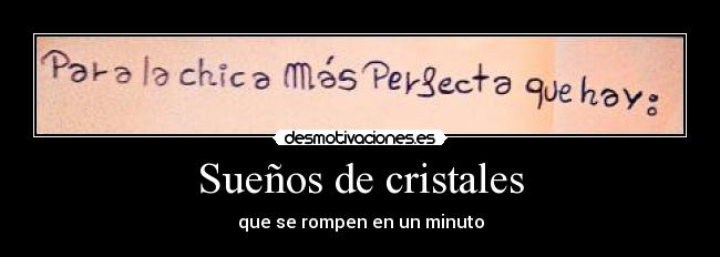Sueños de cristales - 