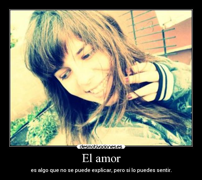 El amor -