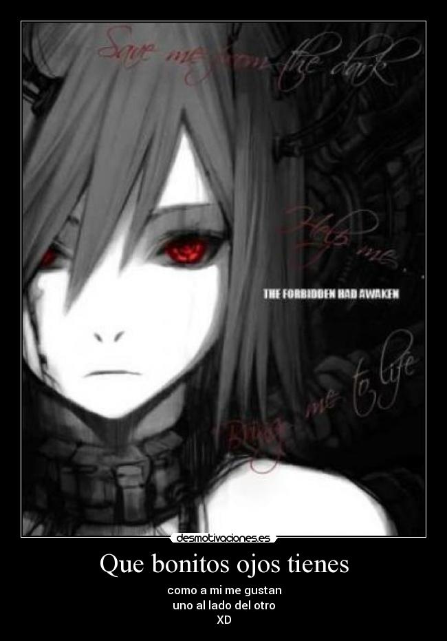 carteles anime frases amor ojos bonito que mas poner fito0991 desmotivaciones