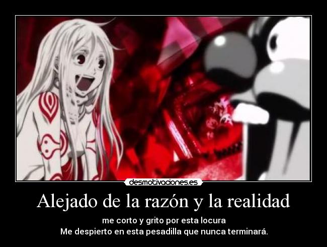 Alejado de la razón y la realidad -