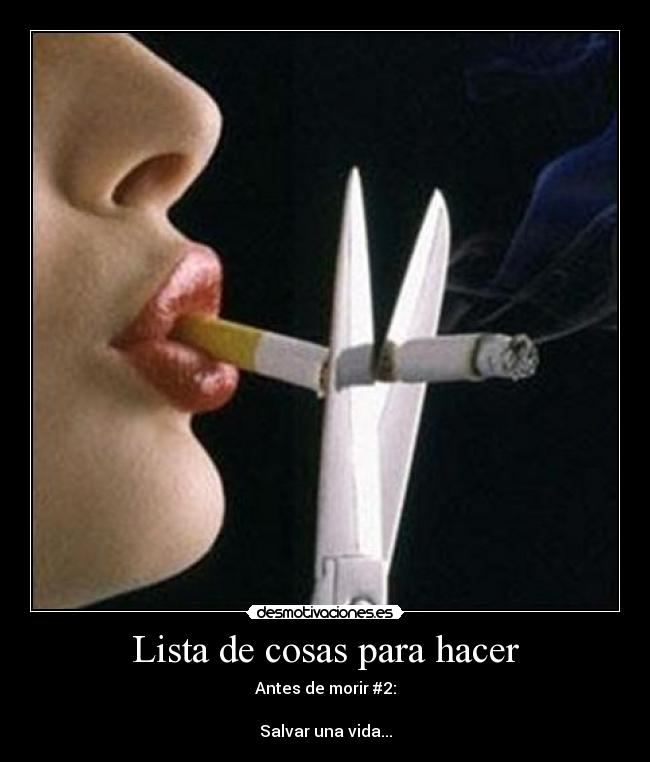 Lista de cosas para hacer - Antes de morir #2:
Salvar una vida...