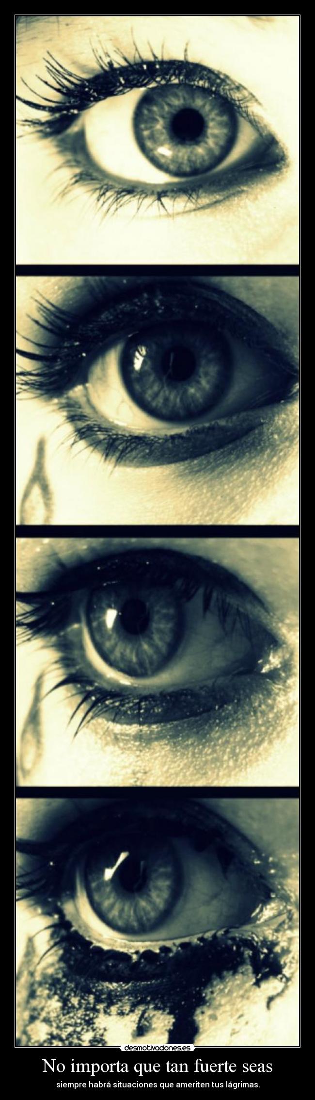 No importa que tan fuerte seas - 