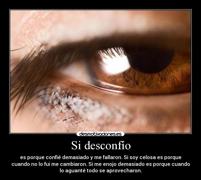 Si desconfío - 