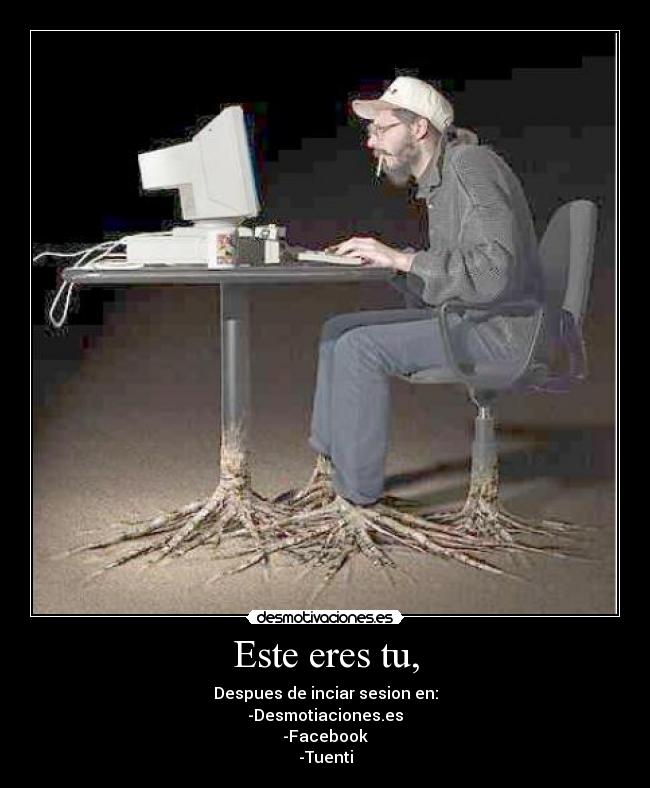 carteles este eres leyendo los tags desmotivaciones