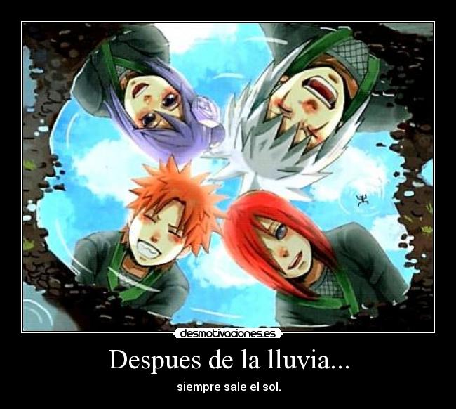 Despues de la lluvia... -