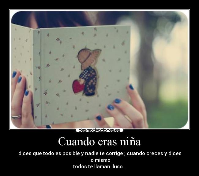 Cuando eras niña - 