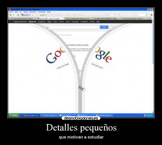 Detalles pequeños - que motivan a estudiar