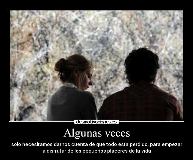 Algunas veces - 