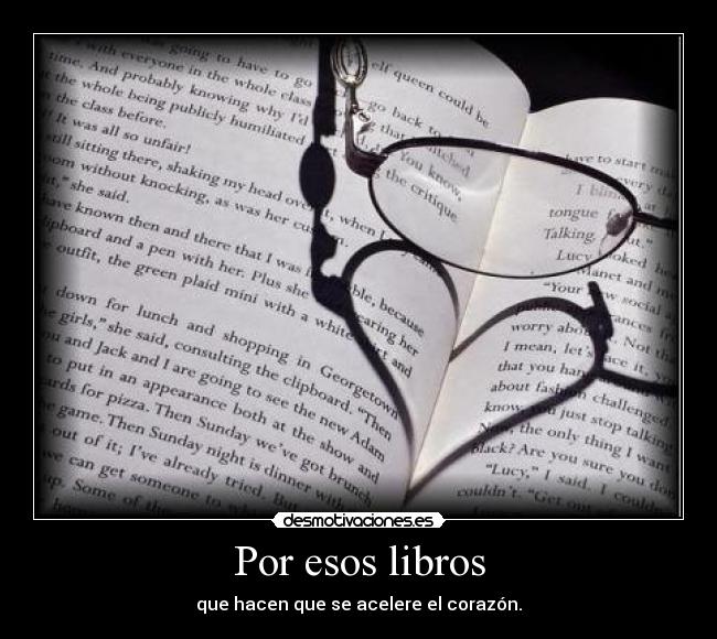 Por esos libros - 