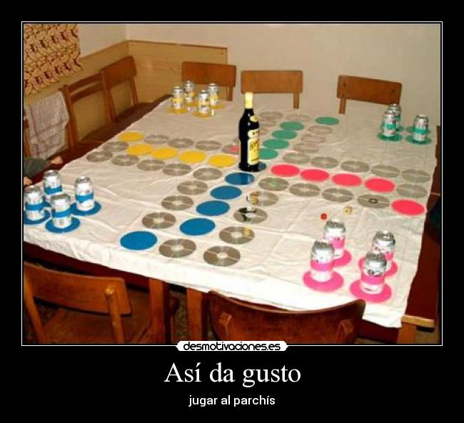 Así da gusto - jugar al parchís