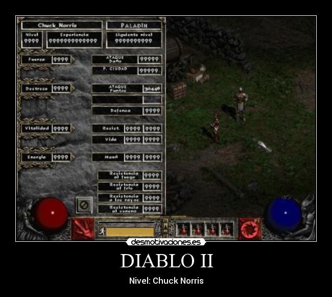 DIABLO II - Nivel: Chuck Norris
