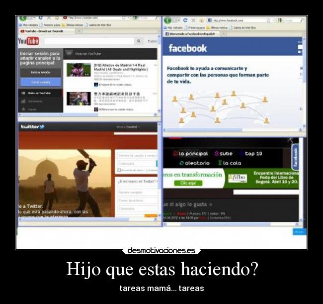 Hijo que estas haciendo? - 