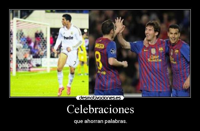 carteles messi ronaldo hay mas que decir desmotivaciones