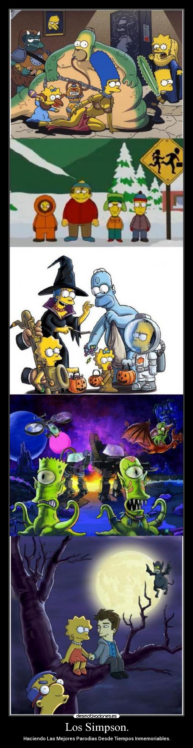 Los Simpson. - Haciendo Las Mejores Parodias Desde Tiempos Inmemoriables.