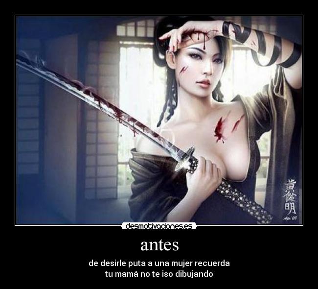 antes -