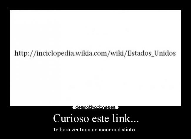 Curioso este link... - Te hará ver todo de manera distinta...