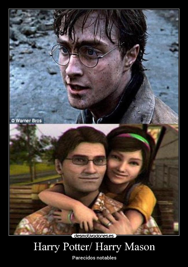 carteles harry potter harry mason desmotivaciones