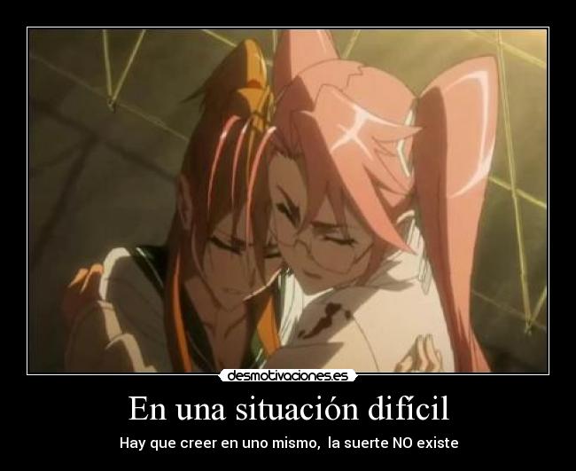 En una situación difícil -