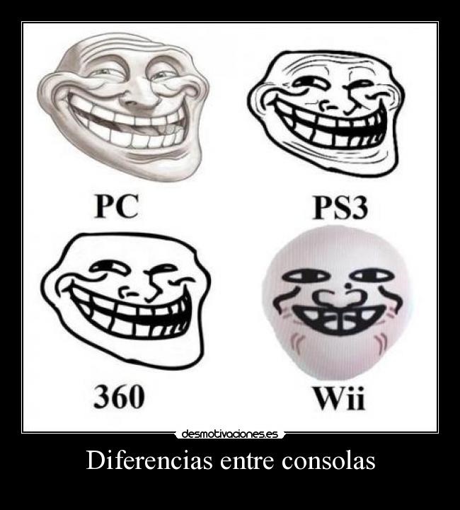 Diferencias entre consolas -