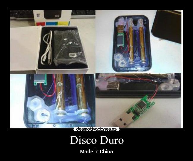 Disco Duro - Made in China