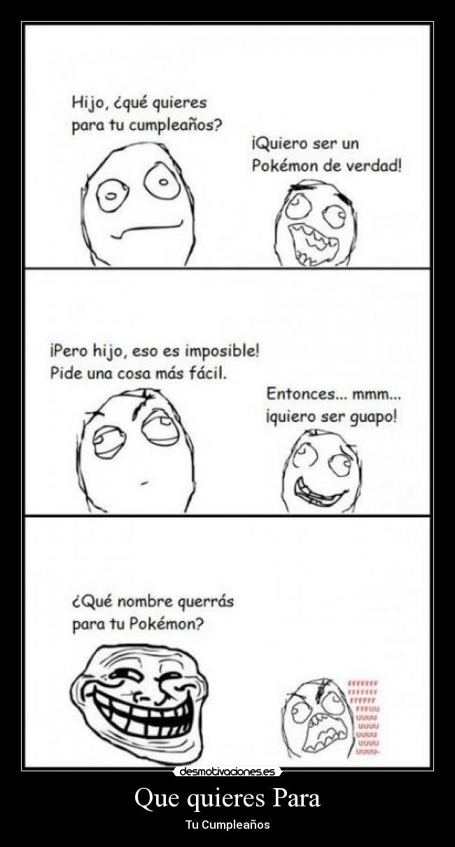 Que quieres Para - Tu Cumpleaños