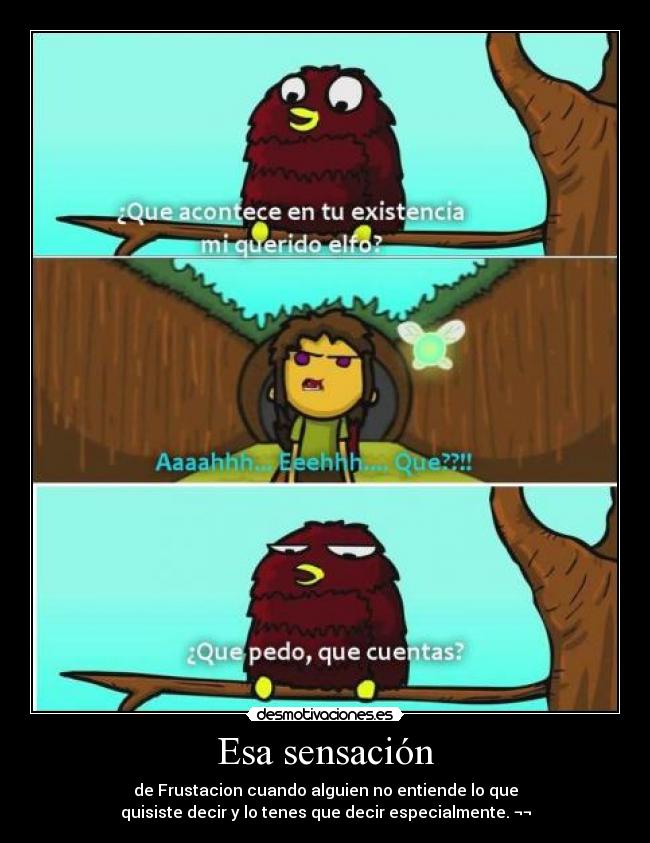 Esa sensación - 