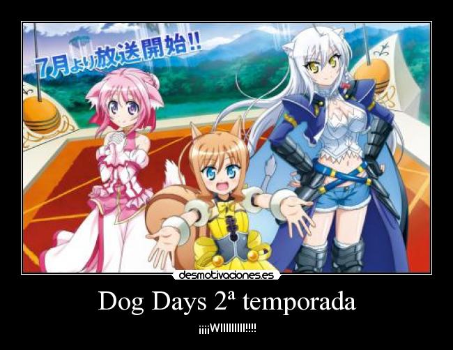 Dog Days 2ª temporada - ¡¡¡¡WIIIIIIIII!!!!