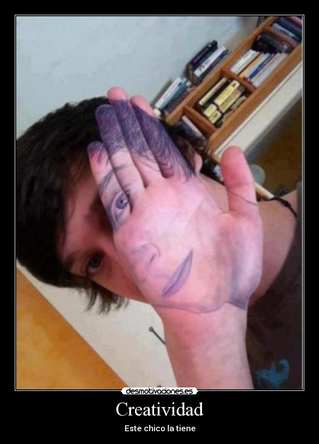 Creatividad - Este chico la tiene