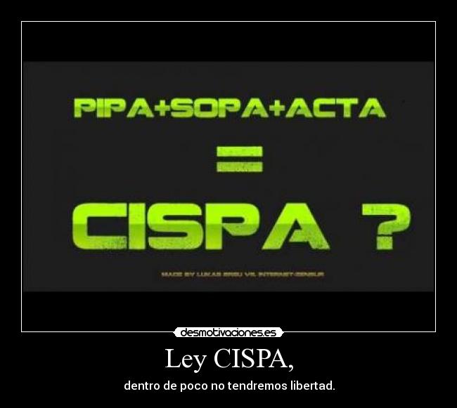 Ley CISPA, - 