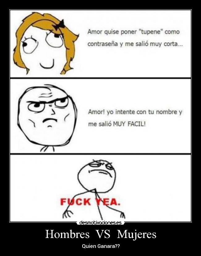 Hombres VS Mujeres - Quien Ganara??