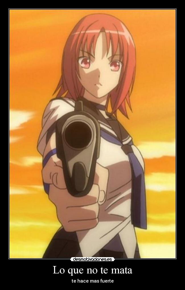 Lo que no te mata - te hace mas fuerte