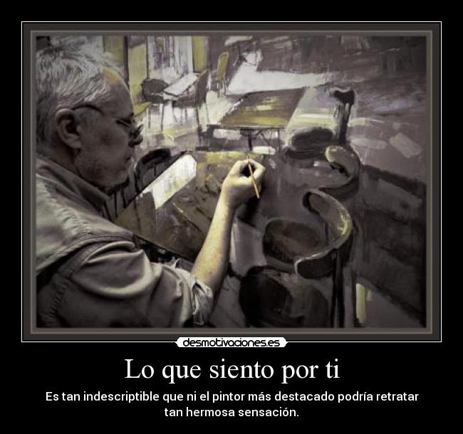 Lo que siento por ti - 