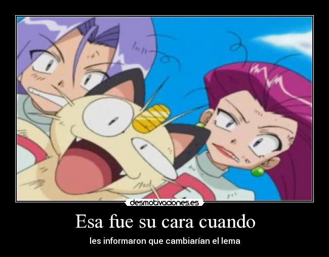 carteles teamrocket desmotivaciones