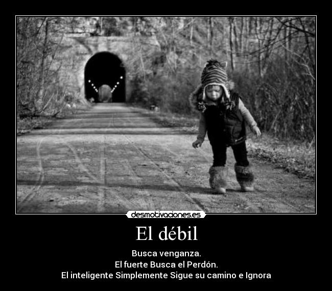 El débil -