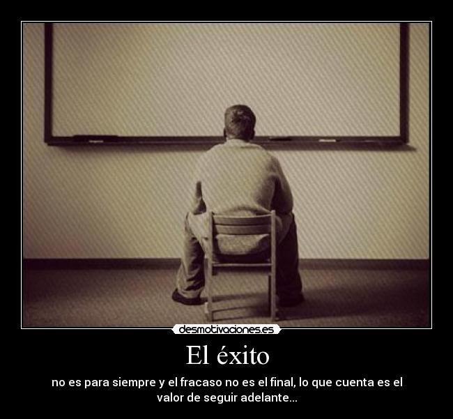 El éxito -