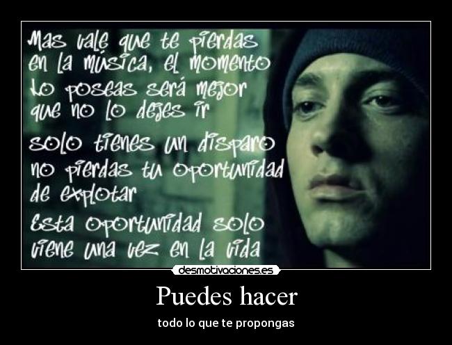 Puedes hacer - 