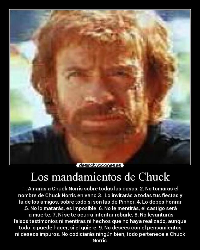 carteles chuck norris desmotivaciones